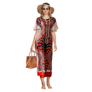 Kaftan Red Moffit designs